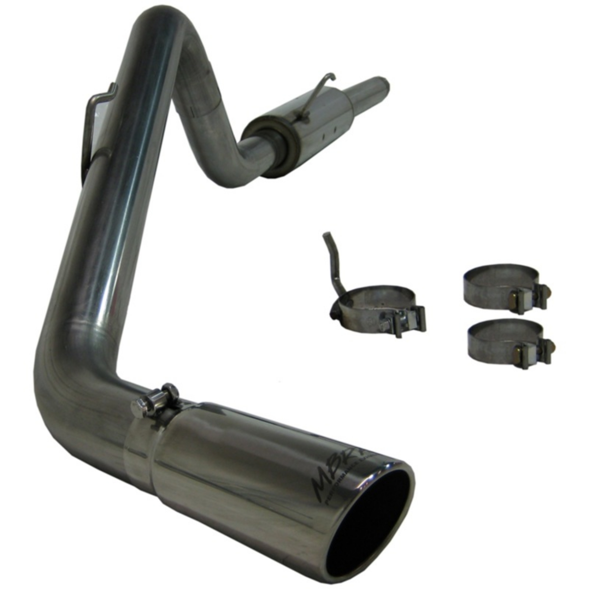Picture of MBRP 2004-2005 Dodge Ram Hemi 1500 5-7L SC-CC-SB Cat Back Single Side