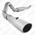 Picture of MBRP 2003-2007 Ford F-250-350 6-0L EC-CC Turbo Back Single Side Stock Cat