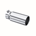 Picture of MBRP Universal Tip 5 O-D- Rolled Straight 4 inlet 12 length