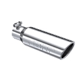 Picture of MBRP Universal Tip 3in O-D- Angled Rolled End 2 inlet 10 length