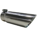 Picture of MBRP Universal Tip 3in O-D- Dual Wall Angled End 3 inlet 12 length