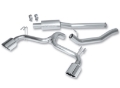 Picture of Borla 09-15 Mitsubishi Lancer Ralliart 2-0L 4cyl MT 6spd AWD Catback Exhaust