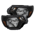 Picture of ANZO 2012-2015 Toyota Tacoma Crystal Headlights Black