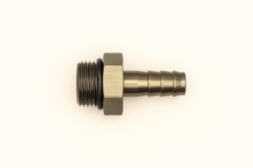 Picture of DeatschWerks 8AN ORB Male To 3-8in- Male Triple Barb Fitting Incl- O-Ring