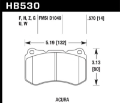 Picture of Hawk 07-08 Acura TL Type S DTC-70 Race Front Brake Pads