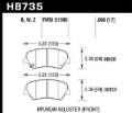 Picture of Hawk 12-15 Hyundai Veloster - 13-15 Hyundai Elantra DTC-30 Race Front Brake Pads