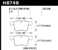 Picture of Hawk 12-16 BMW 328i-328i xDrive - 14-16 BMW 428i-428i xDrive DTC-70 Race Front Brake Pads
