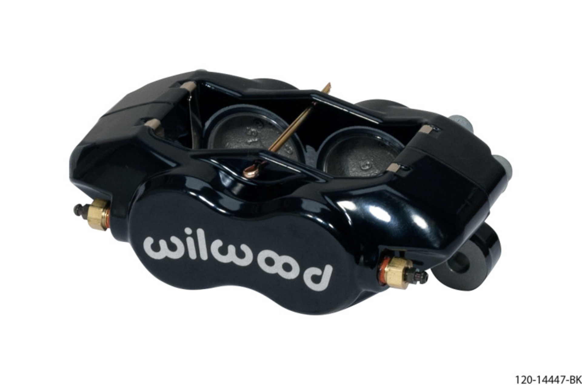 Picture of Wilwood Caliper-Forged DynaliteI w-Dust Seal-Black 1-75in Pistons -81in Disc