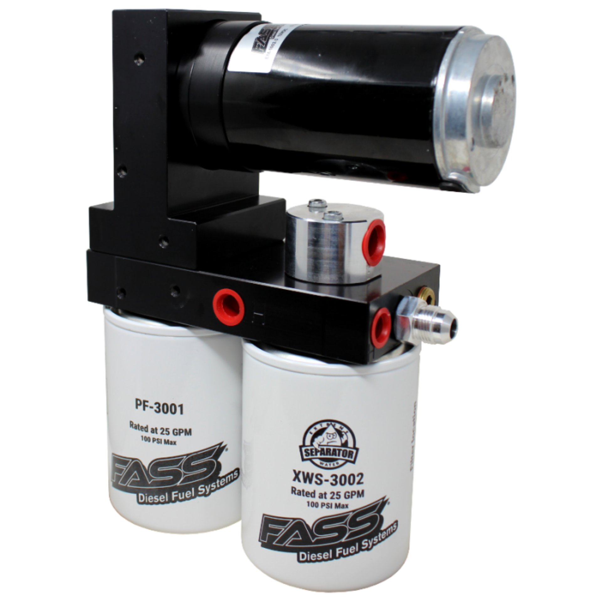 Picture of FASS 01-16 GM 2500-3500 Duramax 290gph-8-10psi Titanium Fuel Air Separation System TS C10 290G