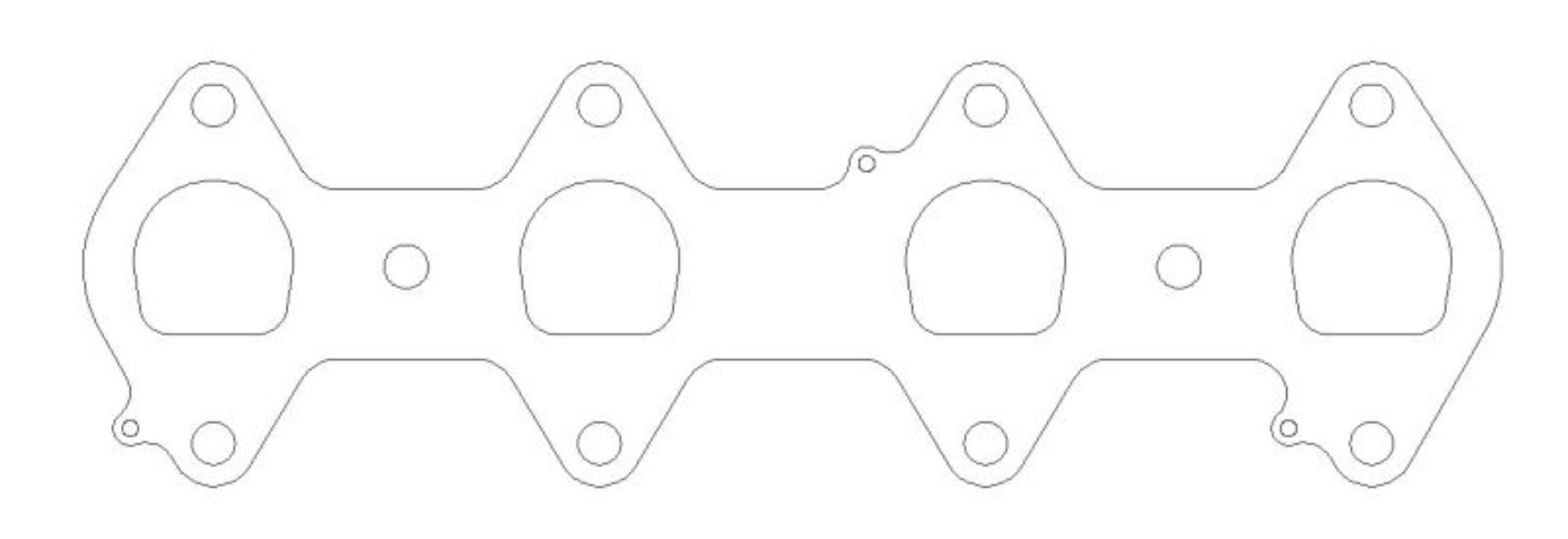 Picture of Cometic Ford 4-6L-5-4L 3V Head D-Ports -030in MLS Exhaust Gasket Set