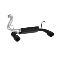 Picture of MBRP 2018+ Jeep Wrangler JL 3-6L V6 Dual Rear Exit Axle Back BLK Exhaust System