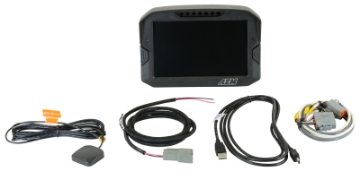Picture of AEM CD-7 Non Logging GPS Enabled Race Dash Carbon Fiber Digital Display w-o VDM CAN Input Only