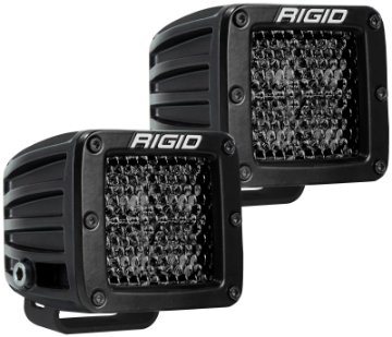 Picture of Rigid Industries D Series PRO Midnight Edition - Spot - Diffused - Pair