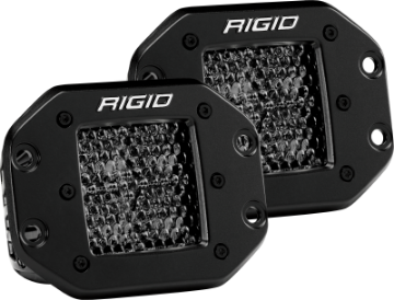 Picture of Rigid Industries D Series PRO Midnight Edition - Spot - Diffused - Pair