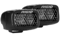 Picture of Rigid Industries SR-M Series PRO Midnight Edition - Spot - Diffused - Pair
