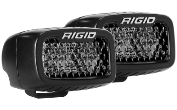 Picture of Rigid Industries SR-M Series PRO Midnight Edition - Spot - Diffused - Pair