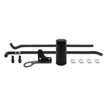 Picture of Mishimoto 07-13 Mazda Mazdaspeed3 Baffled Oil Catch Can Kit - Black PCV Side