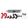 Picture of Mishimoto 2016+ Honda Civic 1-5T - 2017+ Honda Civic Si Silver Intercooler Kit w-Red Pipes