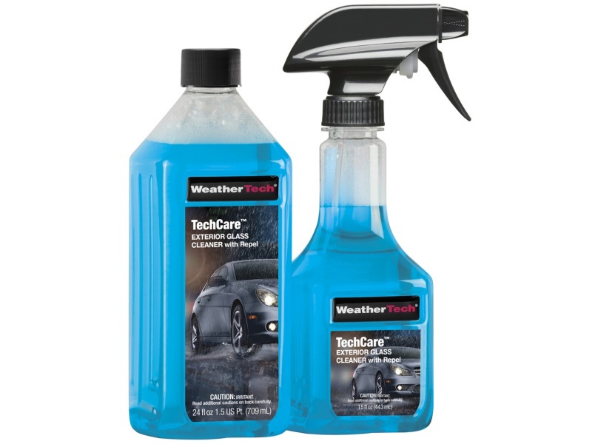 Picture of WeatherTech TechCare Exterior Glass Cleaner w- Repel 18oz- Bottle