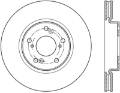 Picture of Stoptech 13-18 Honda Accord Premium Slotted CRYO-STOP Front Rotor