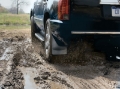 Picture of WeatherTech 2018+ Ford Expedition Max No Drill Mudflaps - Black
