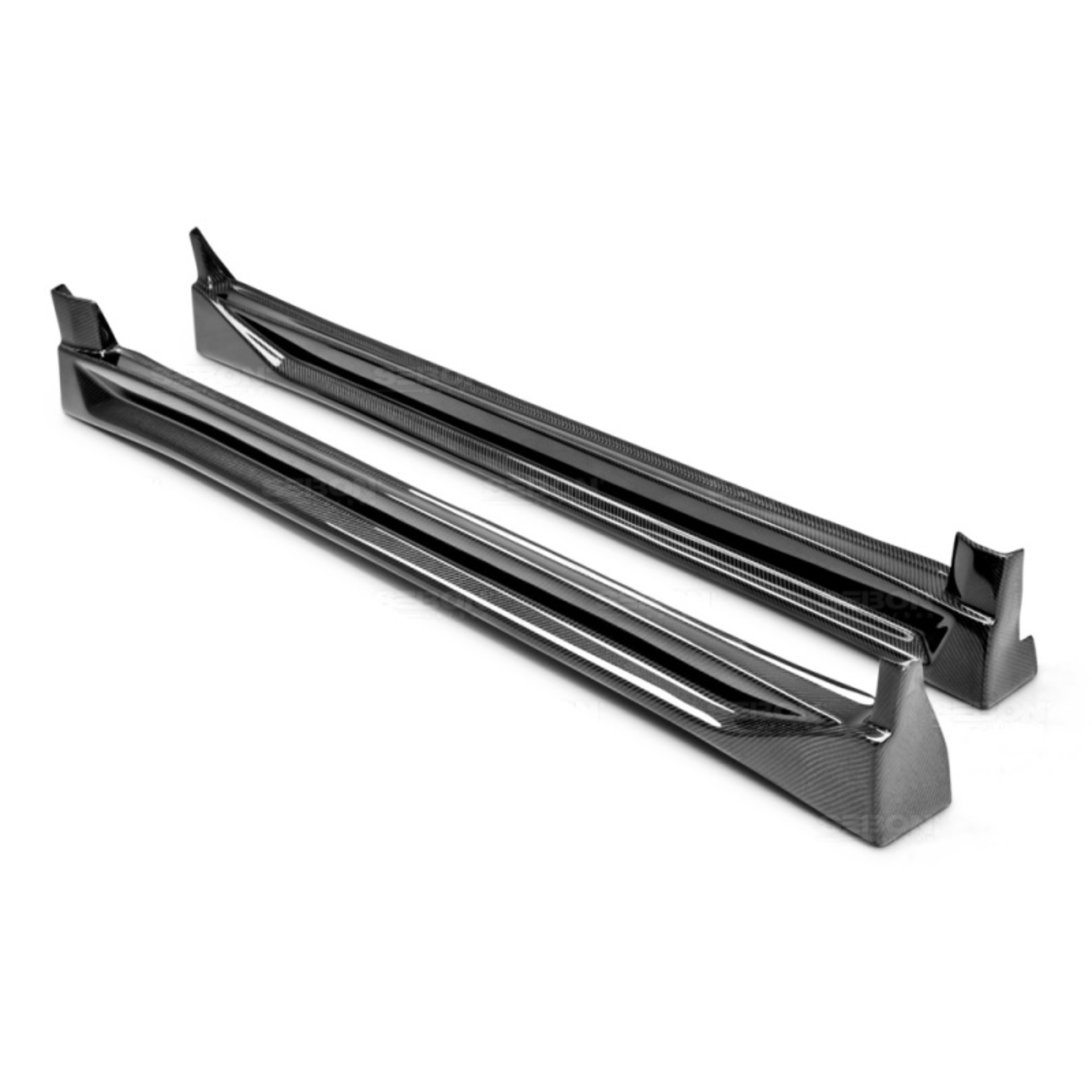 Picture of Seibon 06-07 Subaru WRX-STI Sedan CW-Style Carbon Fiber Side Skirts