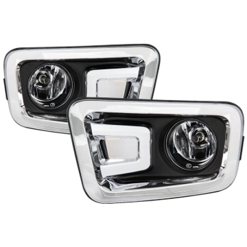 Picture of Spyder 16-18 Nissan Titan w-o Auto Headlight OEM Style Fog Lights w-Switch - Clear FL-NT16-C