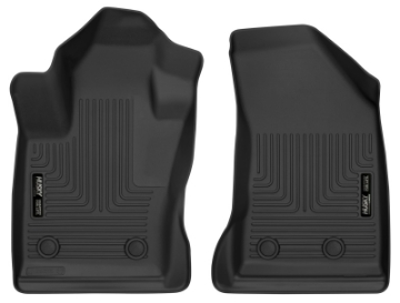 Picture of Husky Liners 17-18 Jeep Compass X-Act Contour Black Front Floor Liners