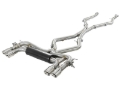 Picture of aFe MACH Force-Xp 3-5in 304 SS Cat-Back w-Polished Tips 15-18 BMW X5 M F85-X6 M F86 V8-4-4L S63