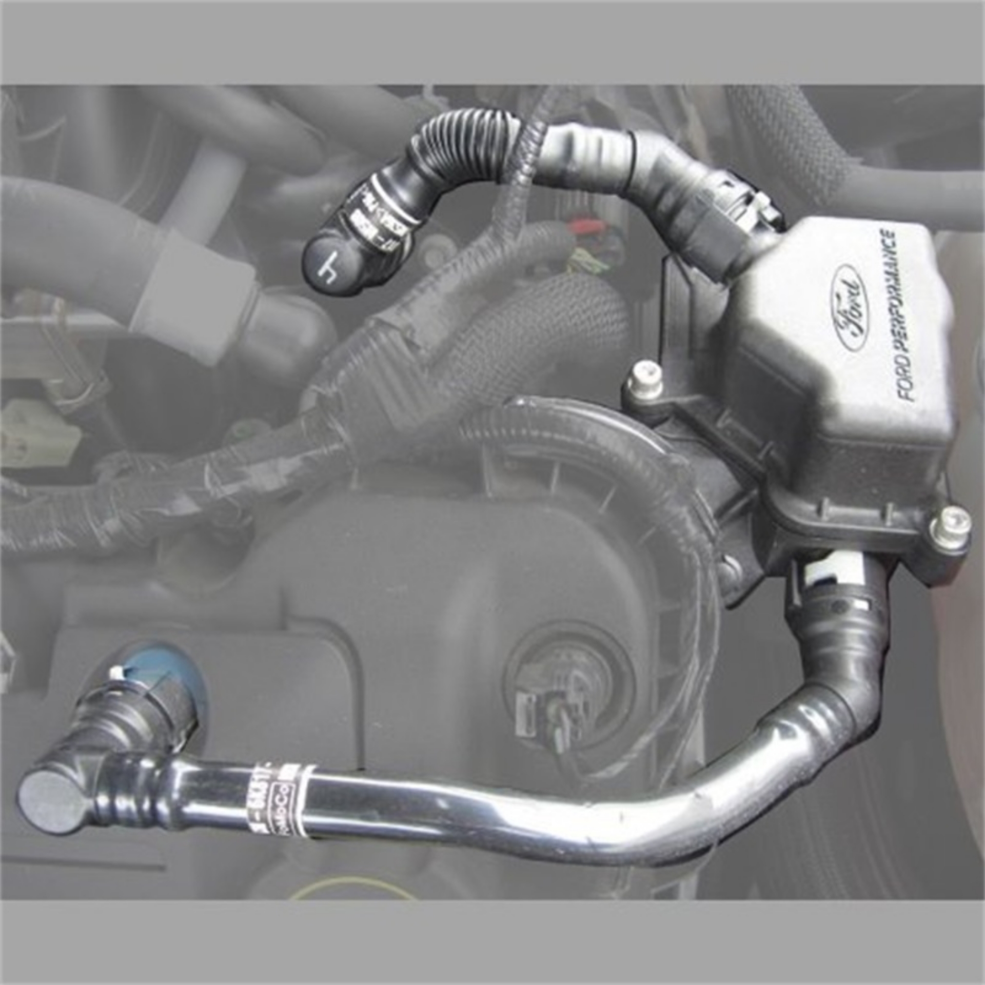 Picture of Ford Racing 18-23 Mustang GT 5-0L Right Hand Side Oil-Air Separator
