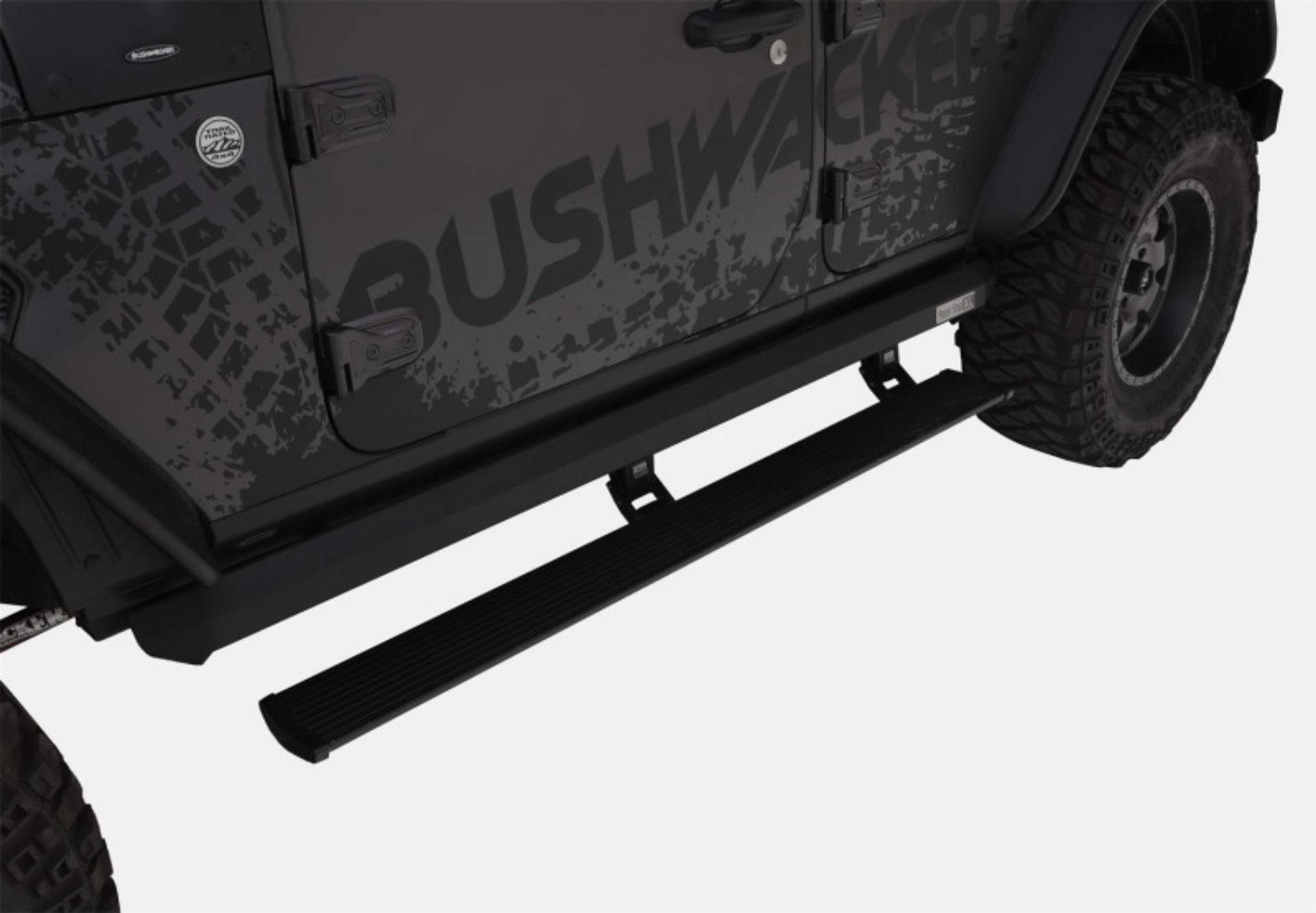 Picture of AMP Research 18-24 Jeep Wrangler JL 4DR Incl- 4XE-Rubicon 392 PowerStep XL - Black