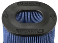 Picture of aFe Quantum Pro-5 R Air Filter Inverted Top - 5in Flange x 9in Height - Oiled P5R