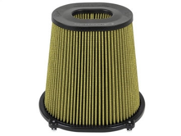 Picture of aFe Quantum Pro-Guard 7 Air Filter Inverted Top - 5in Flange x 9in Height - Oiled PG7