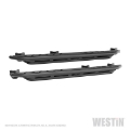 Picture of Westin-Snyper 2018+ Jeep Wrangler JL Unlimited 4DR Triple Tube Rock Rail Steps - Textured Black