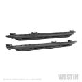 Picture of Westin-Snyper 2018+ Jeep Wrangler JL Unlimited 4DR Triple Tube Rock Rail Steps - Textured Black
