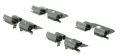 Picture of StopTech 13-17 Mitsubishi Outlander Sport Street Select Rear Brake Pads