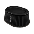 Picture of Spectre Conical Air Filter Oval 4in- - Black