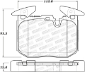 Picture of StopTech Performance 14-18 BMW i8 Sport Performance Front Brake Pads