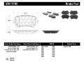 Picture of StopTech Performance 07-09 Audi RS4 Rear Pads