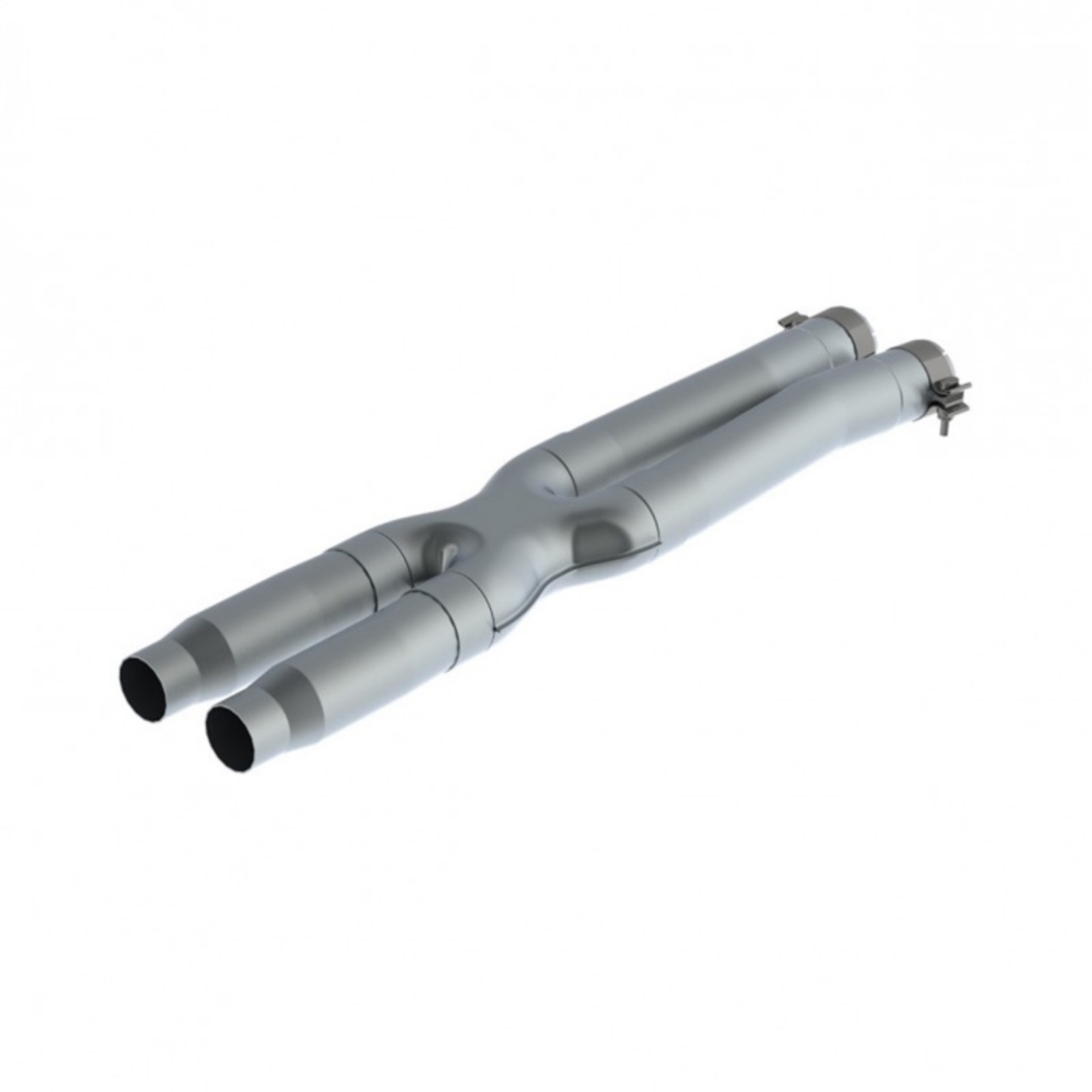 Picture of MBRP 16-19 Ford Mustang GT350 3in Resonator Delete X-Pipe - T409