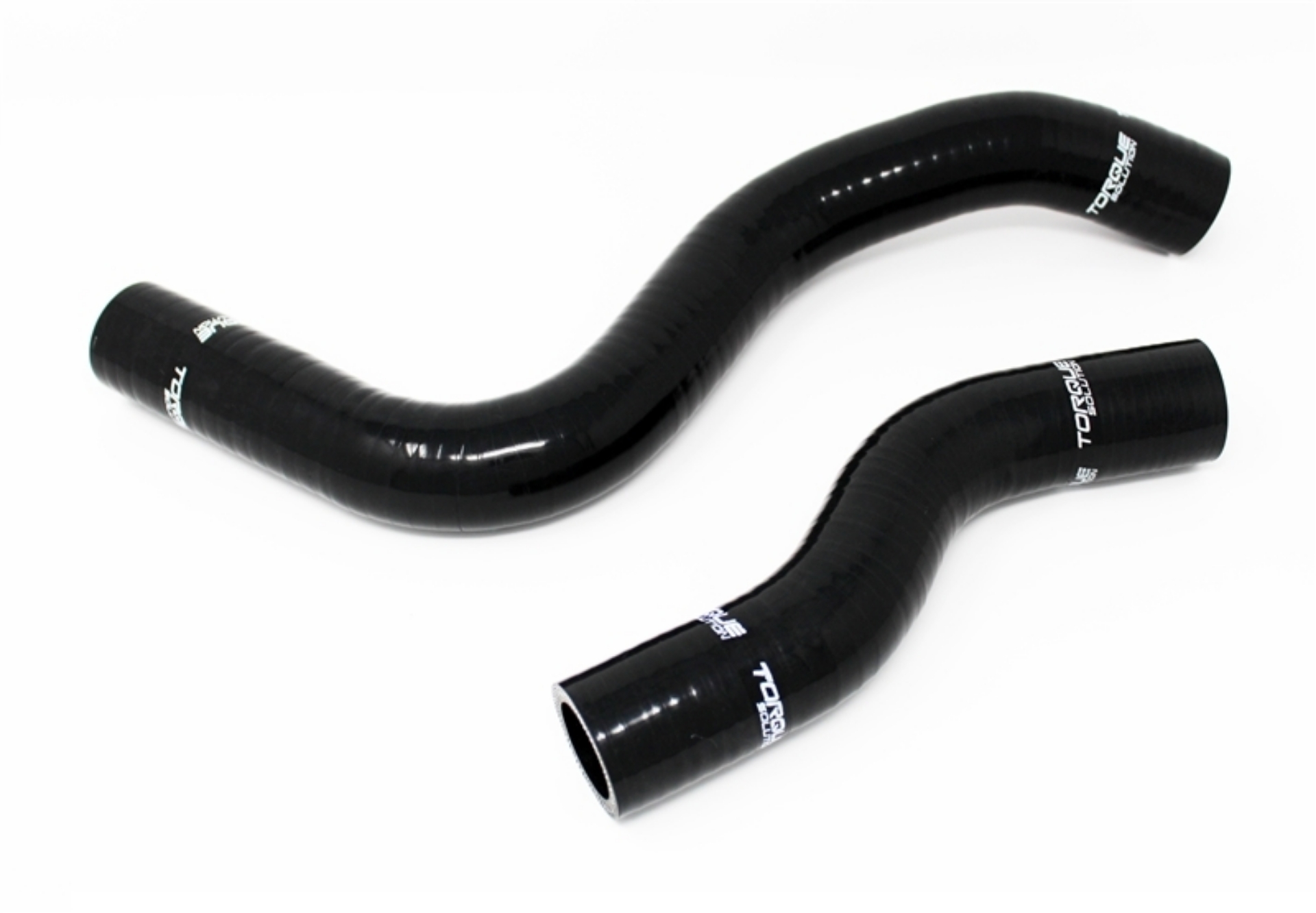 Picture of Torque Solution Silicone Radiator Hose Kit Black - 2017+ Honda Civic Type-R