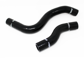 Picture of Torque Solution Silicone Radiator Hose Kit Black - 2017+ Honda Civic Type-R