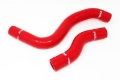 Picture of Torque Solution Silicone Radiator Hose Kit Red - 2017+ Honda Civic Type-R