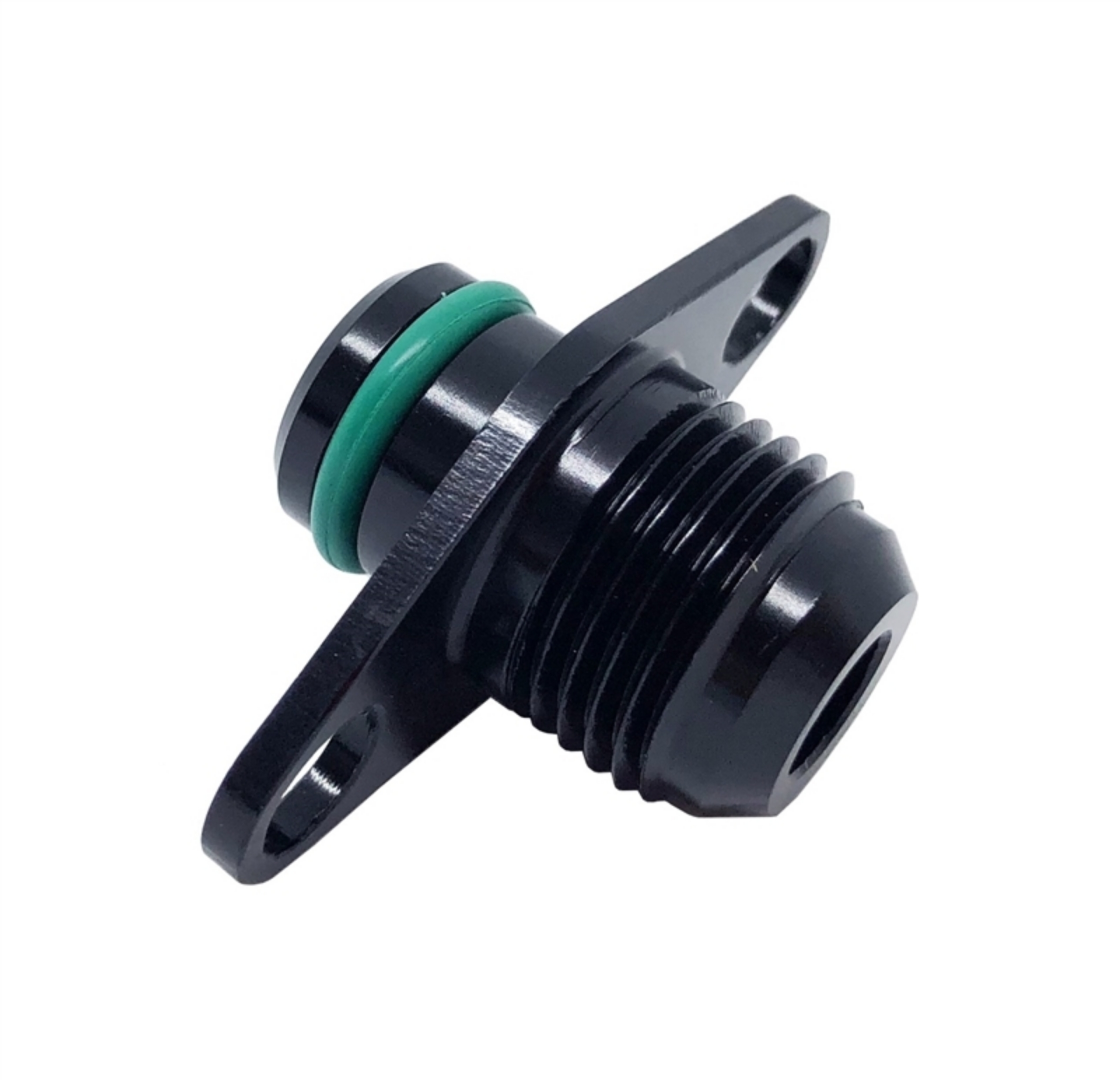 Picture of Torque Solution Fuel Rail Adapter Fitting Mitsubishi-DSM -8AN Flare