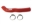 Picture of Torque Solution Bypass Valve Hose Red - 06-07 Mazda Mazdaspeed6