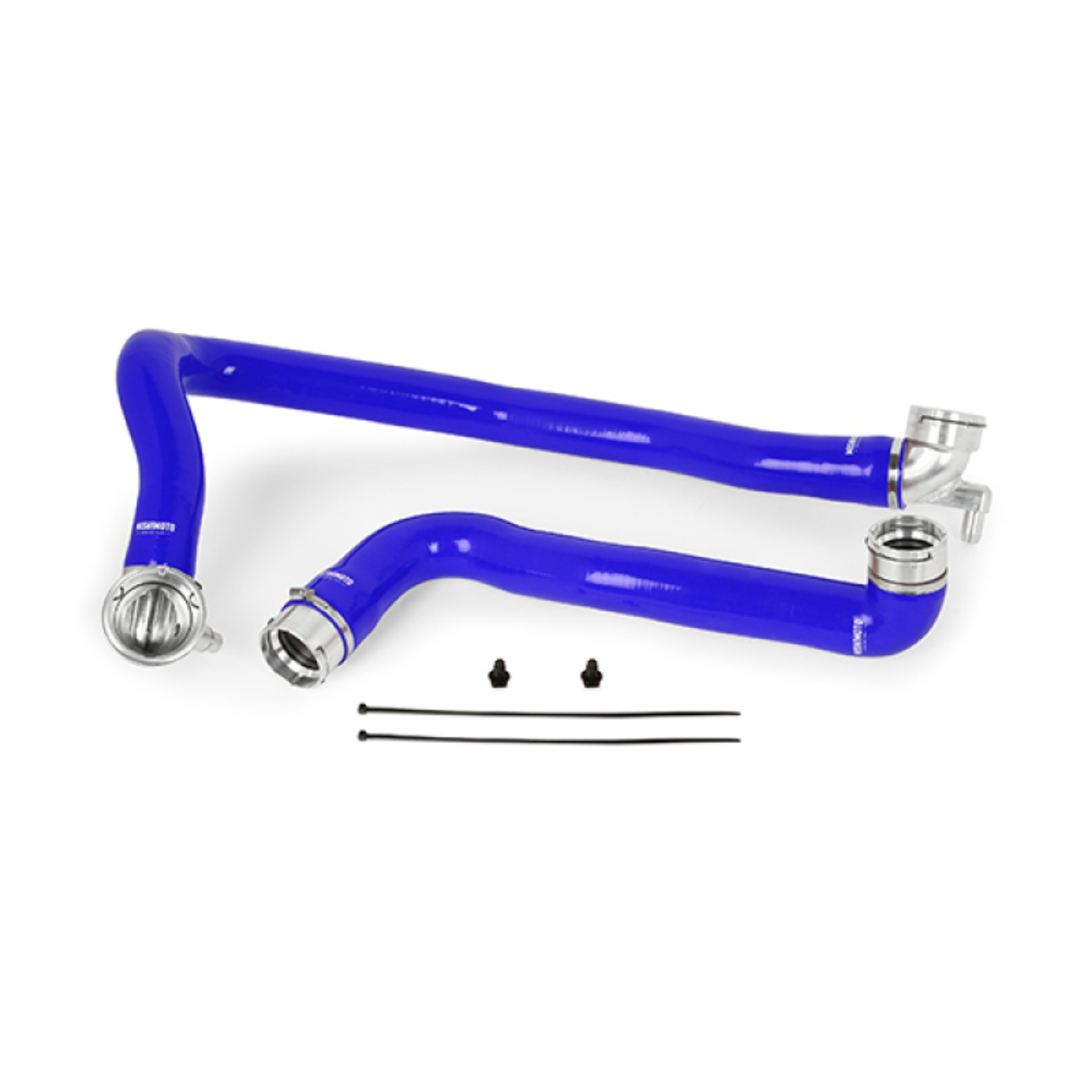 Picture of Mishimoto 11-16 Ford 6-7L Powerstroke Blue Silicone Hose Kit