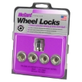 Picture of McGard Wheel Lock Nut Set - 4pk- Under Hub Cap - Cone Seat M12X1-25 - 19mm & 21mm Hex - -775in- L