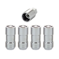 Picture of McGard Wheel Lock Nut Set - 4pk- Cone Seat M14X1-5 - 21mm & 22mm Dual Hex - 1-965in- L - Chrome