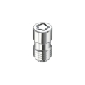 Picture of McGard Wheel Lock Nut Set - 4pk- Cone Seat M14X1-5 - 21mm & 22mm Dual Hex - 1-965in- L - Chrome