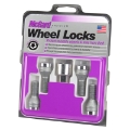 Picture of McGard Wheel Lock Bolt Set - 4pk- Cone Seat M14X1-5 - 17mm Hex - 27-5mm Shank Length - Chrome